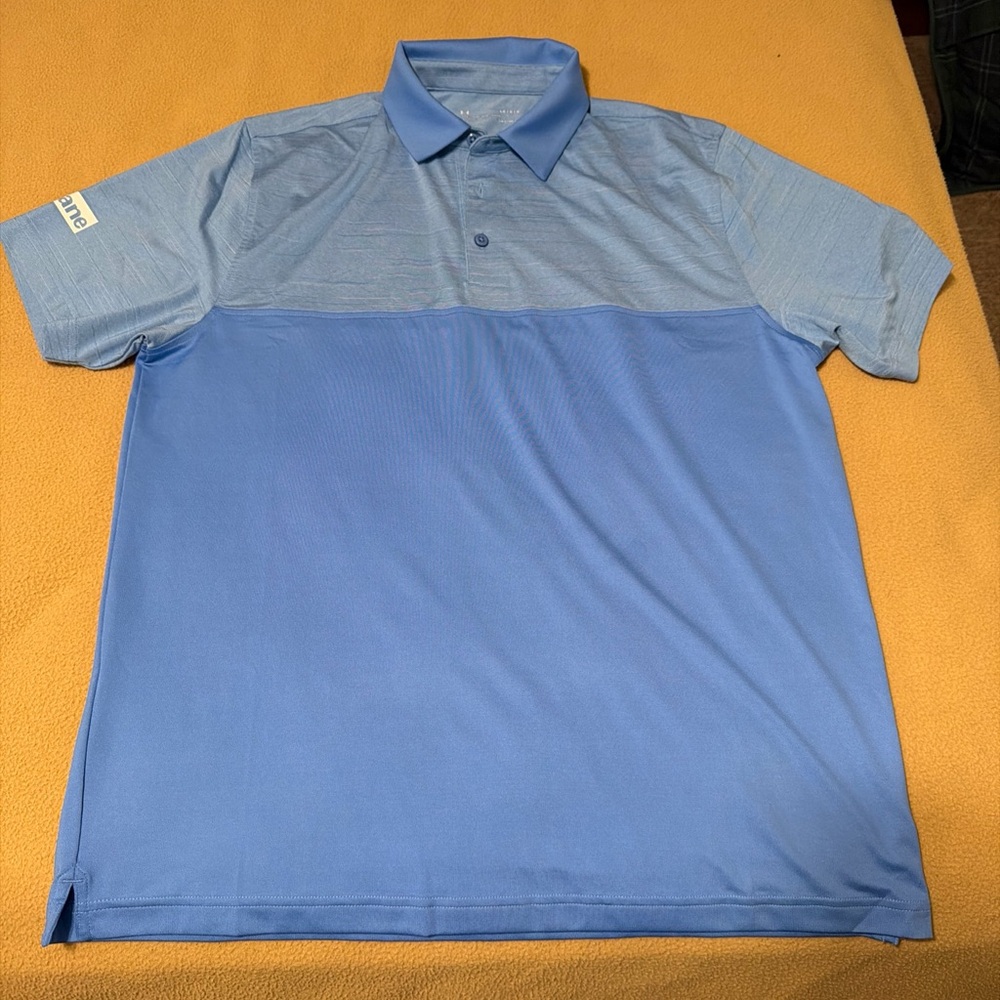 Men's Blue Golf Polo Shirt